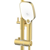 Душевая стойка AZARIO Conda AZ-K2311MG золото матовое