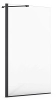 Шторка на ванну Azario Merrit 80х140 цвет профиля черный AZ-NF6310 800