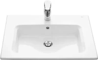 Мебель для ванной комнаты Roca The Gap 60 2 ящика, белый глянец, раковина 3279A8000