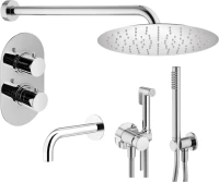Комплект для ванной Plumberia Selection Ixo KITZXOT19CR60 С ВНУТРЕННЕЙ ЧАСТЬЮ, хром