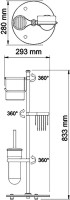 Стойка Wasserkraft K-1256