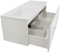 Тумба с раковиной Эстет Dallas Luxe 115 подвесная, 1 ящик, L