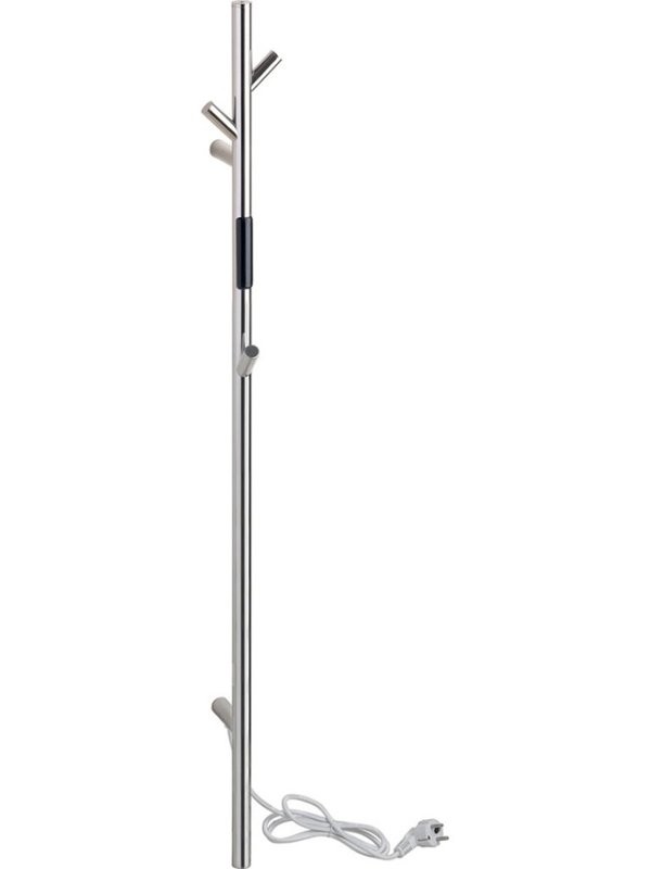 Полотенцесушитель электрический Bemeta 704151011 120x10 см, глянцевый хром, I-образный