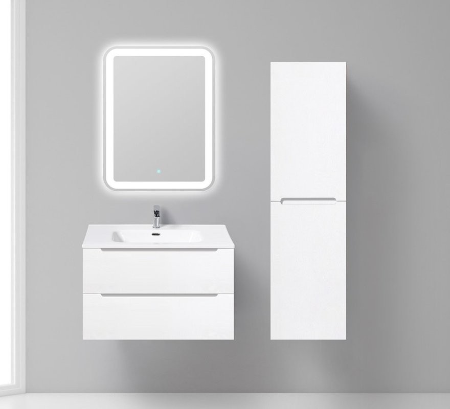 Тумба с раковиной BelBagno Etna 80 bianco lucido