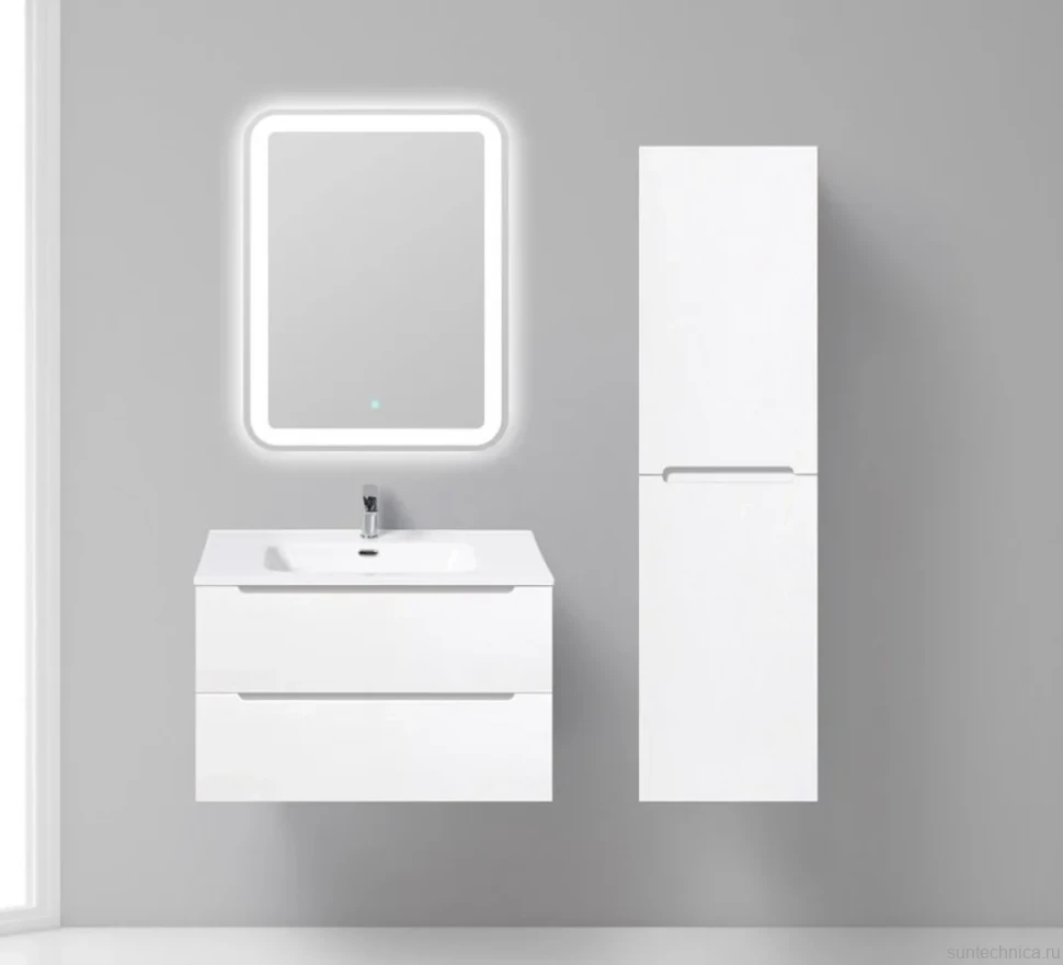 Тумба с раковиной BelBagno Etna 80 bianco lucido