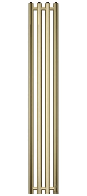 Полотенцесушитель электрический Сунержа Кантата 4.0 020-0885-1259 120x20 см, подключение справа, скрытое подключение справа, шампань, I-образный