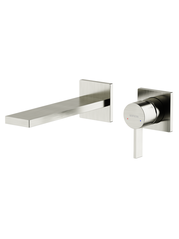 Смеситель для раковины Sancos Linn SC9021BN С ВНУТРЕННЕЙ ЧАСТЬЮ, брашированный никель