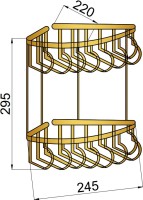 Полка Boheme Medici 10622 Полка Boheme Medici 10622