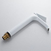 Смеситель для раковины/умывальника высокий Shevanik S4111C, белый