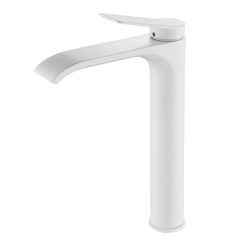 Смеситель для раковины/умывальника высокий Shevanik S4111C, белый