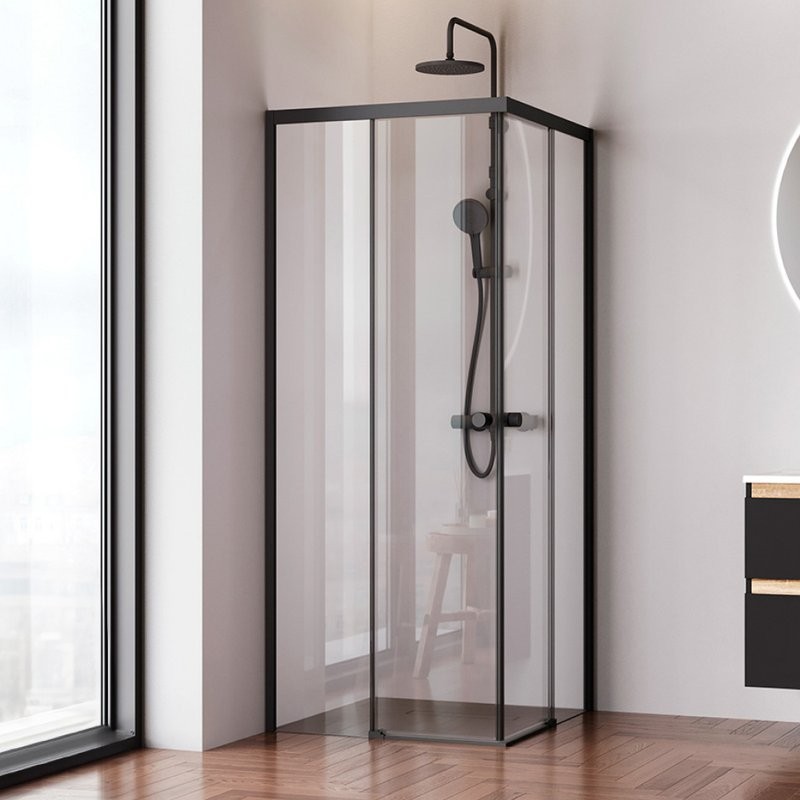 Душевой уголок AM.PM X-Joy W94G-403-8080-BT1K 80х80 см