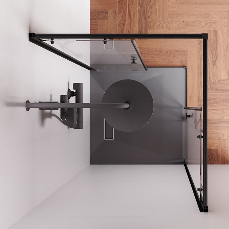 Душевой уголок AM.PM X-Joy W94G-403-8080-BT1K 80х80 см