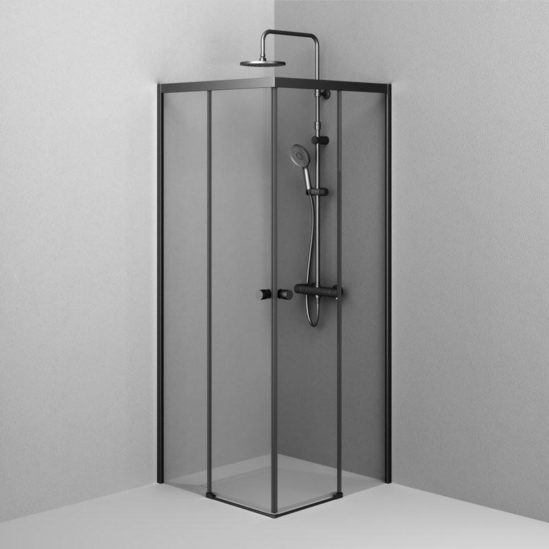 Душевой уголок AM.PM X-Joy W94G-403-8080-BT1K 80х80 см