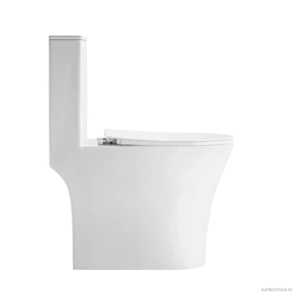 Унитаз-моноблок напольный Grossman Thin Rim GR-5607SQ