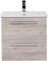 Тумба с раковиной Dreja Gio 60 подвесная, дуб кантри