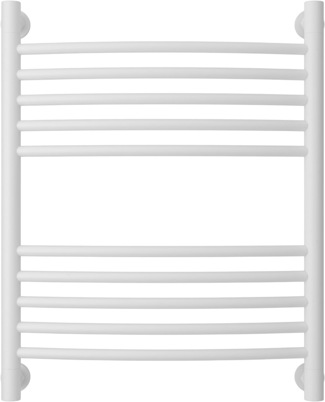 Полотенцесушитель водяной Сунержа Богема + 60x50, белый матовый, дуга