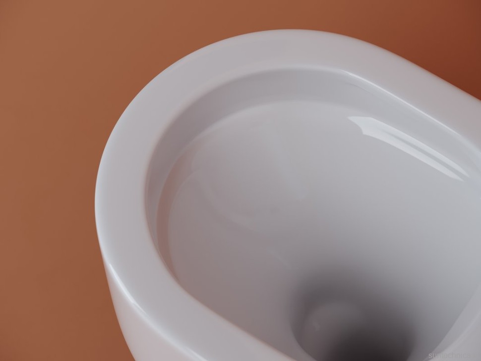 Комплект Ceramicanova Унитаз подвесной Ulma Rimless CN4006 безободковый, с микролифтом + Инсталляция Balance CN121001CH с кнопкой Circle глянцевый хром