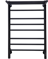 Полотенцесушитель электрический Comfysan Luce EC-10 80х50, с полкой, черный