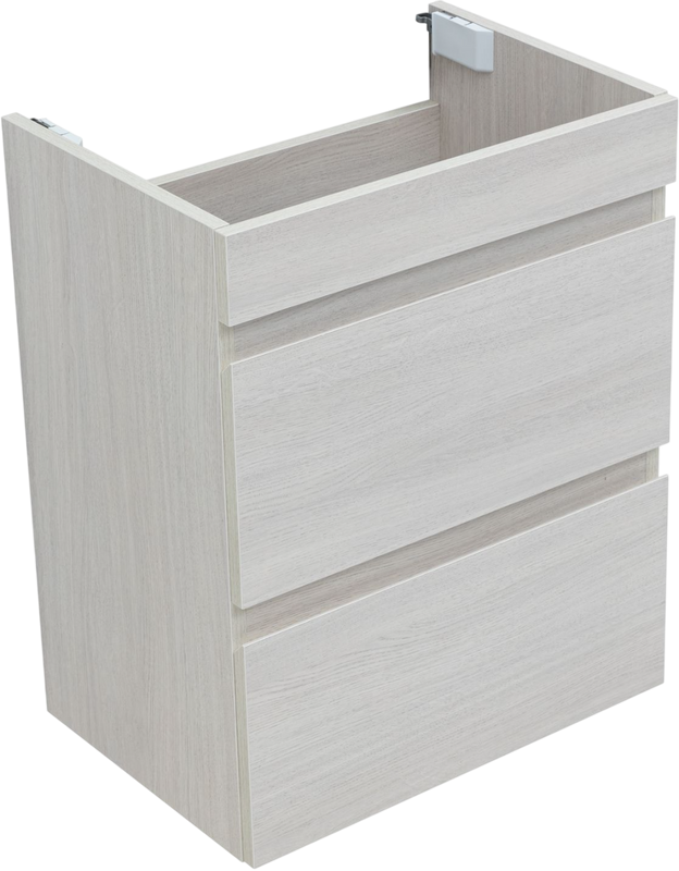 Тумба с раковиной Aquanet Нота new 50 подвесная, дуб холден