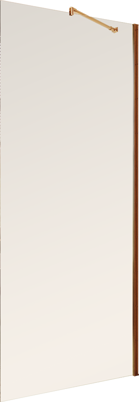 Душевая перегородка Maybahglass MGD-1353-2ш 99 см, профиль бронза, стекло бронза