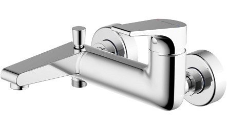 Смеситель для ванны с душем Bravat Vega F6119177CP-01