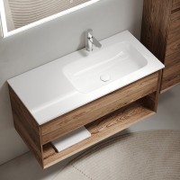 Тумба с раковиной Sancos Marmi 1.0 100 R дуб чарльстон