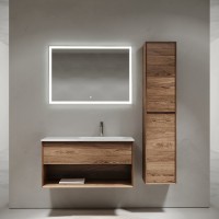 Тумба с раковиной Sancos Marmi 1.0 100 R дуб чарльстон