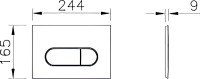 Кнопка смыва VitrA Root Round 740-2224 золото