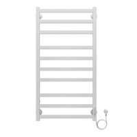 Полотенцесушитель Azario PALERMO 500/1000 электрический БЕЛЫЙ R 10 пер.