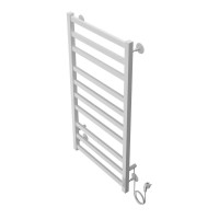 Полотенцесушитель Azario PALERMO 500/1000 электрический БЕЛЫЙ R 10 пер.