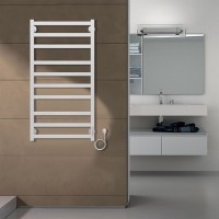 Полотенцесушитель Azario PALERMO 500/1000 электрический БЕЛЫЙ R 10 пер.