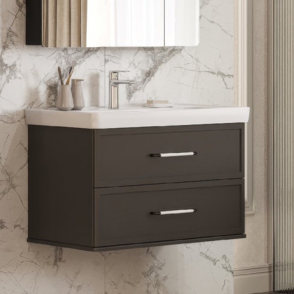 Тумба под раковину AQUATON Нео Классика 85 мускат