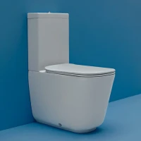 Унитаз-компакт напольный Kerasan Tribeca 511701 белый Унитаз-компакт напольный Kerasan Tribeca 511701 белый