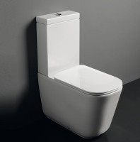 Унитаз-компакт напольный Kerasan Tribeca 511701 белый