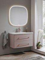 Мебель для ванной комнаты Aqwella 5 stars Neringa 80 подвесная, пепельная роза