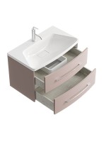 Мебель для ванной комнаты Aqwella 5 stars Neringa 80 подвесная, пепельная роза