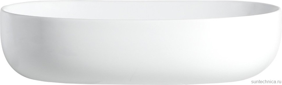 Тумба с раковиной Orange Line 60 подвесная, 2 ящика, матовая белая с раковиной B08-600W