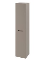 Шкаф пенал для ванной Orange Line 35 правый, матовый латте