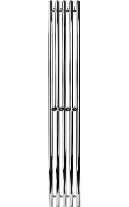 Полотенцесушитель водяной Secado Бергамо 5К 1500х280 150x30 см, хром, I-образный