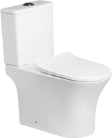 Унитаз-компакт напольный SantiLine SL-5022 с микролифтом