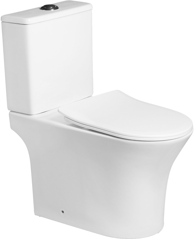 Унитаз-компакт напольный SantiLine SL-5022 с микролифтом