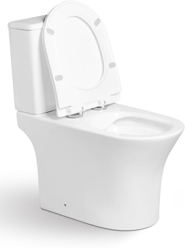 Унитаз-компакт напольный SantiLine SL-5022 с микролифтом