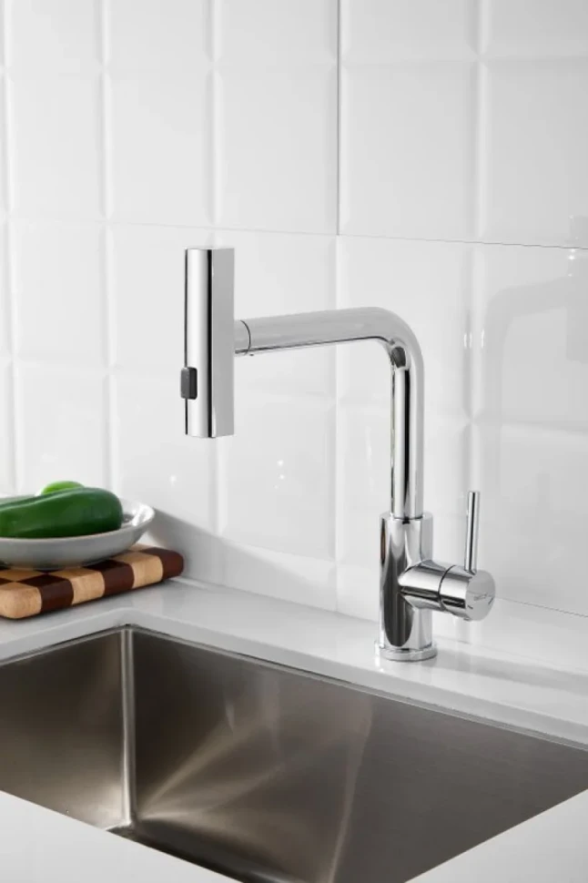 Смеситель для кухни BELZ B811 B74811 хром