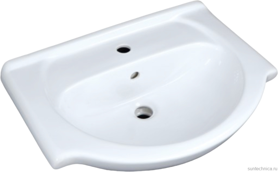 Мебель для ванной комнаты Orange Samara 60 белый глянец, со смесителем, зеркало Samara 50