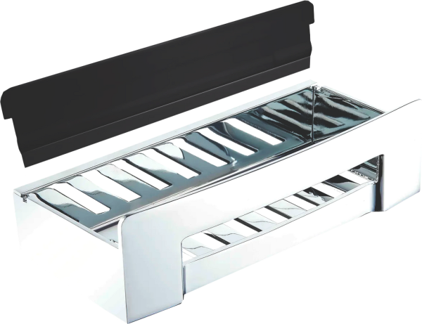 Полка Bemeta Cytro 102208292 для душа, со скребком для зеркала