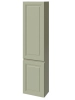 Шкаф-пенал для ванной Caprigo Wales Смальти 40 L олива