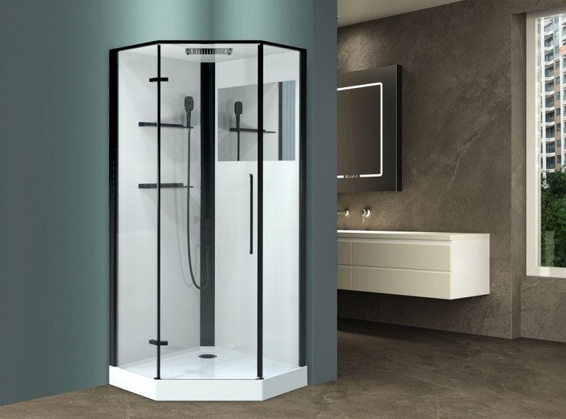 Душевая кабина Esbano ESM ESM-PENTA-90 (Left) 90х90х215 L, пятиугольная