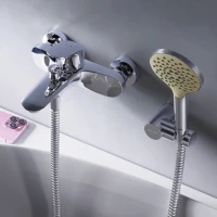 Смеситель для ванны с душем AM.PM Like F8015000 хром