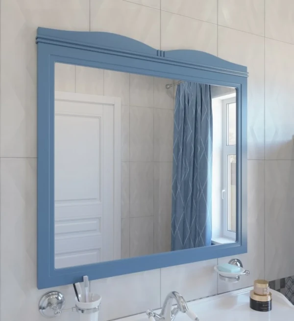 Зеркало Caprigo Borgo 100 бриллиантово-синее