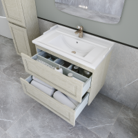 Мебель для ванной комнаты Caprigo Wales 80 беленый дуб Мебель для ванной комнаты Caprigo Wales 80 беленый дуб